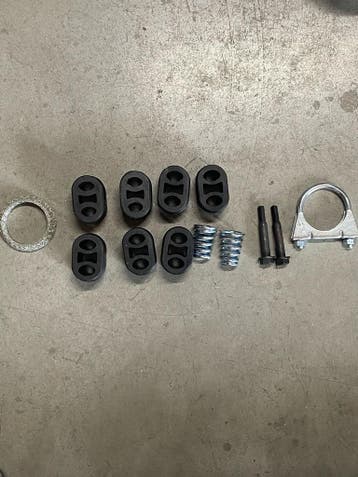 Complete uitlaat Einddemper + Middendemper Opel Zafira, Verzenden, Nieuw