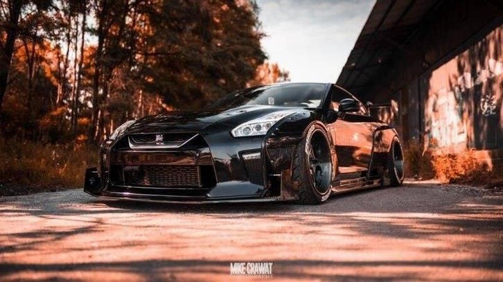 Front Splitter Nissan GTR, Auto diversen, Tuning en Styling, Verzenden