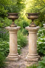 Jardinière (2) - Metaal - Exclusief paar klassieke, Antiek en Kunst, Curiosa en Brocante