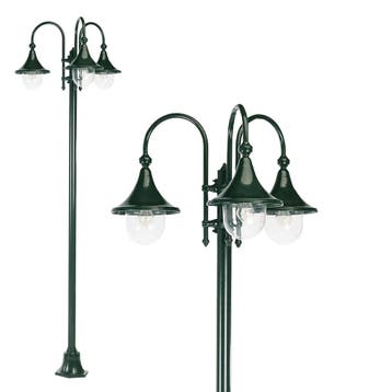 3-Lichts Lantaarnpaal Rimini Tuinverlichting, Verzenden, Nieuw