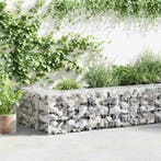 vidaXL Schanskorfmuur met deksels 300x30x50 cm, Tuin en Terras, Schuttingen, Verzenden, Nieuw, IJzer, Minder dan 1 meter