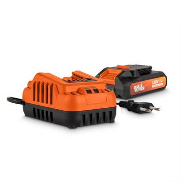Lader + accu 20V.2.0AH LI-ION Dual Power, Auto diversen, Verzenden, Nieuw