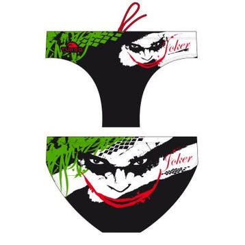 Special Made Turbo Waterpolo broek JOKER BLACK, Nieuw