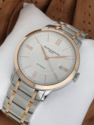 Baume & Mercier - Classima Automatic Steel/Gold - M0A10217 -, Nieuw