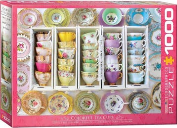 Tea Cups Boxes Puzzel (1000 stukjes) | Eurographics -, Verzenden, Nieuw