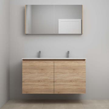 On-Line Badkamermeubelset - 120 cm - Voorgemonteerd -, Huis en Inrichting, Badkamer | Badkamermeubels, Ophalen of Verzenden, Nieuw