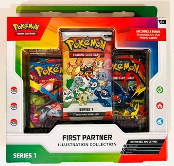Pokémon - 1 Box - First Partner Illustration Collection -, Nieuw