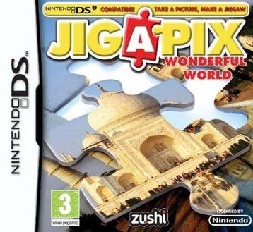Jigapix Wonderful World (Nintendo DS), Verzenden, Gebruikt