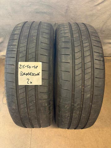 2x Bridgestone Turanza ECO 6 215/50 R19 Zomer DOT 5023, Band(en), Personenwagen, Zomerbanden, Ophalen