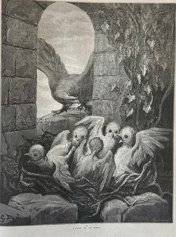 Jean de La Fontaine / Gustave Doré - Favole – Centinaia di
