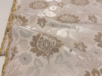 Exclusieve lampasstof van GCFabrics 4,00 x 1,50 m – damast