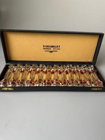 Geubels - Messensteun (12) - Kristal - Bohemian crystal Art