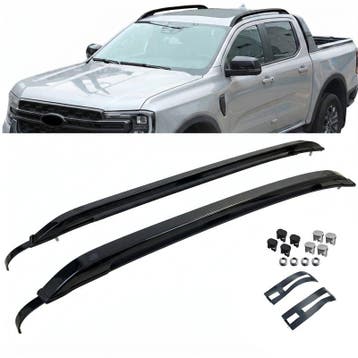 Ford Ranger T9 TENZO-R aluminium dakrails zwart voor, Auto-onderdelen, Ophalen of Verzenden, Nieuw