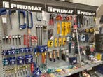 Online veiling: Promat, assorti gereedschap en toebehoren, Gebruikt