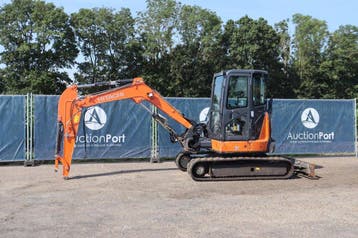 Veiling: Rupsgraafmachine Hitachi ZX48U-5A CLR Diesel 28.2kW, Ophalen, Graafmachine