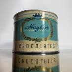 Blikken doos - Uniek Antiek Chocoladeblik Huyler’s New York