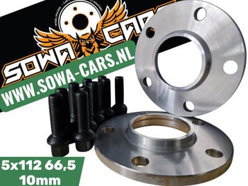Spoorverbreders Spacers Audi RS3 RS4 RS6 A3 A4  A6 5x112 57., Verzenden