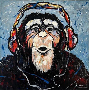 Jovan Srijemac (1962) - DJ Monkey Joe, Antiek en Kunst