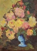 European school (XX) - Bouquet in full bloom