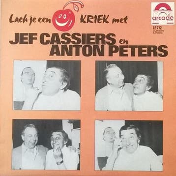 Lach je een kriek met Jef Cassiers en Anton Peters, Cd's en Dvd's, Vinyl | Nederlandstalig, Gebruikt, 12 inch
