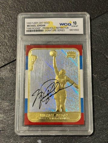 Fleer - 1 Graded card - AI grading 10, Nieuw