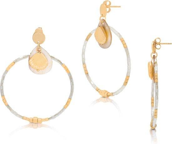 Scmyk oorbellen EG-268 C Sweet Samba goudkleurig, Sieraden, Tassen en Uiterlijk, Oorbellen, Verzenden