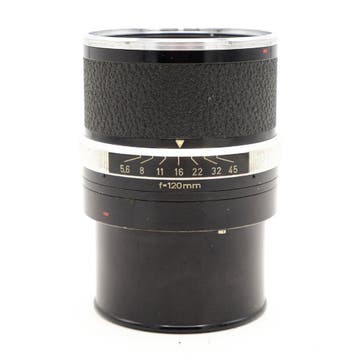 Carl Zeiss S-Planar 120mm F5.6 for Rolleiflex SL66 (Occ), Audio, Tv en Foto, Fotografie | Lenzen en Objectieven, Handmatige focus
