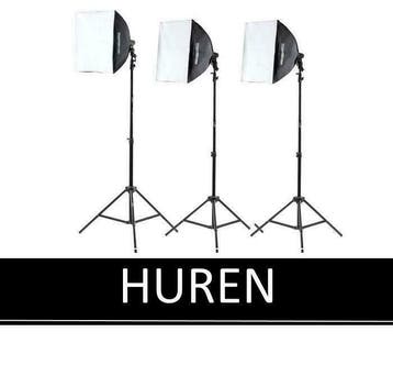 SOFTBOXEN HUREN, Ophalen, Nieuw, Lamp of Flitsset