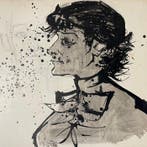 Yves Ganne (1931-2019) - Portrait de profil. (Vendu sans
