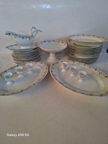 SCR -società ceramica richard - Tafelservies voor 6 (36) -