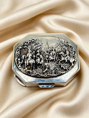 Doos - .925 zilver - zilveren doos