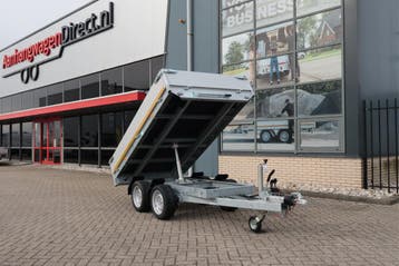 Geremde Eduard achterwaartse kipper - 256x150 cm - 2000 kg, Auto diversen, Aanhangers en Bagagewagens, Ophalen of Verzenden, Nieuw