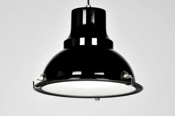 Rietveld Hanglampen - Zwart - Metaal, Huis en Inrichting, Lampen | Hanglampen, Verzenden