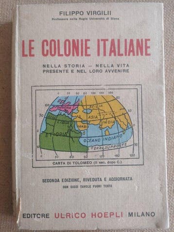 Filippo Virgili - Le colonie italiane - 1935