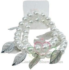Corsage Polscorsage-armband Breezy White, Ophalen of Verzenden, Nieuw