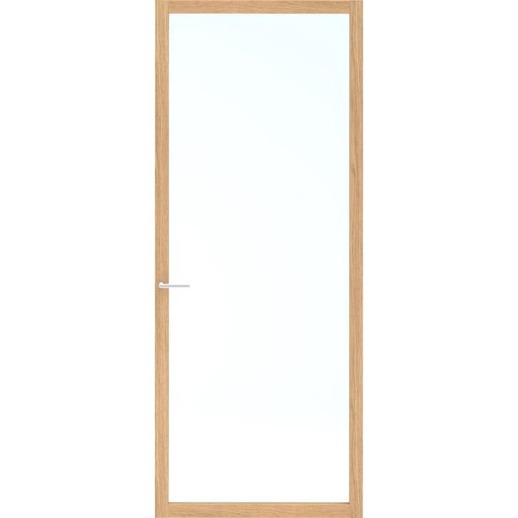 Skantrae binnendeur SSL14800 93x231,5 (Eiken, Stomp), Doe-het-zelf en Verbouw, Deuren en Horren, Nieuw, Glas, Binnendeur, 215 cm of meer