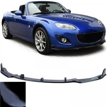 Voorspoiler Mazda MX5 NC Facelift 08-14 Glans Zwart, Ophalen of Verzenden, Nieuw