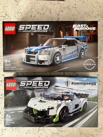 Lego Set - Speed Champions - 76917 Nissan Skyline GT-R (R34), Nieuw