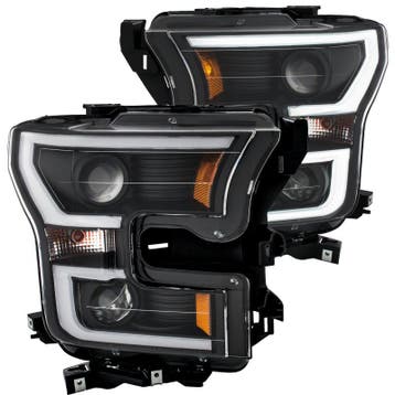 ANZO 2015-2016 Ford F-150 Projector Headlights w/ Plank, Ophalen of Verzenden, Nieuw