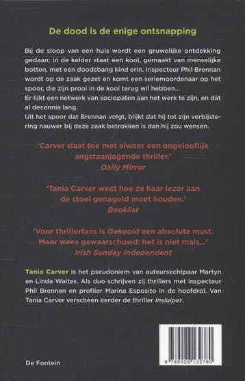 Gekooid 9789026132780 Tania Carver, Verzenden, Gelezen, Tania Carver