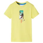 vidaXL Kindershirt 140 geel, Verzenden, Nieuw