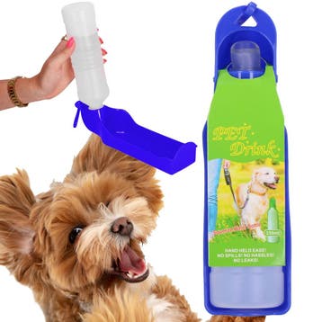 Waterfles - Drinkbak - Reisfles - Blauw - 250 ML, Ophalen of Verzenden, Nieuw