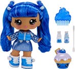 Yummiland pop met lipglossdiertje - Rory Blueberry - 25 cm, Kinderen en Baby's, Speelgoed | Poppen, Ophalen of Verzenden, Zo goed als nieuw