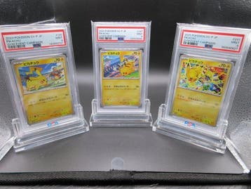 Pokémon - 3 Graded card - POKEMON JAPANESE SV-P PROMO, Nieuw