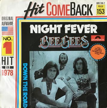 Bee Gees - Night Fever, Ophalen of Verzenden, Gebruikt