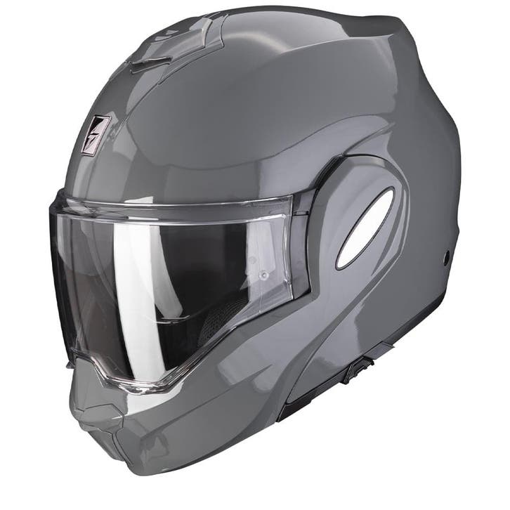 Scorpion Exo-Tech Evo Solid Cement Grijs Systeemhelm, Motoren, Kleding | Motorhelmen, Systeemhelm, Heren, XXL, Nieuw met kaartje