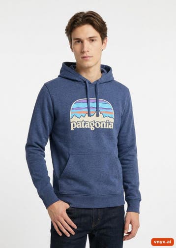 Patagonia Hoodies Heren maat S Blauw Vintage, Ophalen of Verzenden, Nieuw, Patagonia