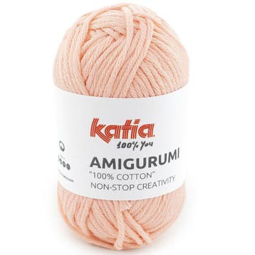 Katia Amigurumi 20 gram - 91 Zalmroze - Haakkatoen Garen, Ophalen of Verzenden, Nieuw