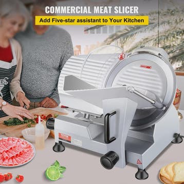 Professionele Elektrische Vlees Snijmachine 10 inch - Kracht, Verzenden, Nieuw in verpakking