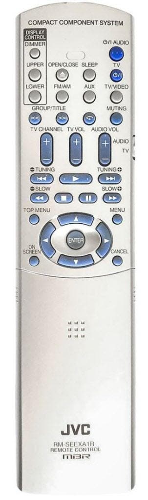 Afstandsbediening Jvc rm-seexa1r ex-a1, Ophalen of Verzenden, Nieuw, Origineel